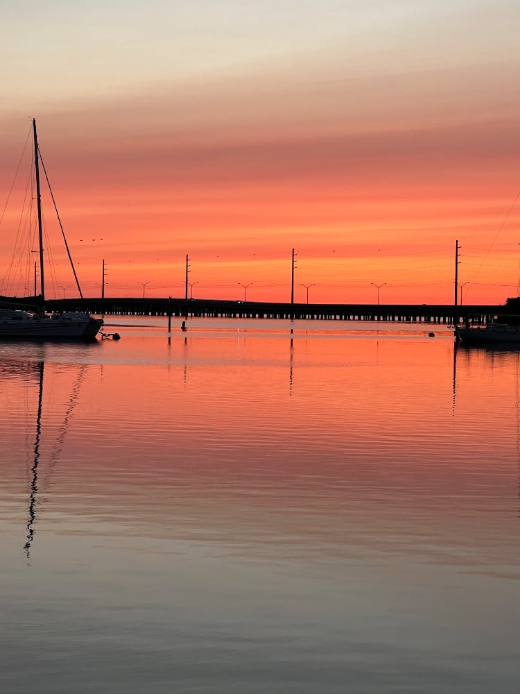 Great sunsets from NAS Boca Chica Marina! 